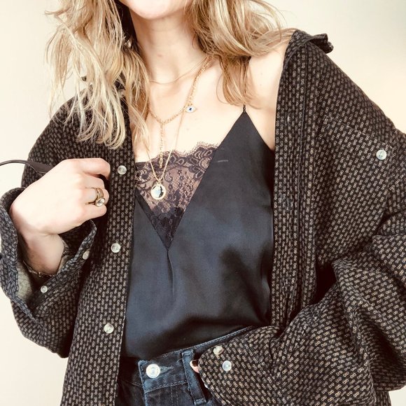 LAST ONE 🚨 Layered Evil Eye Moon & Stars Necklace - Picture 2 of 4